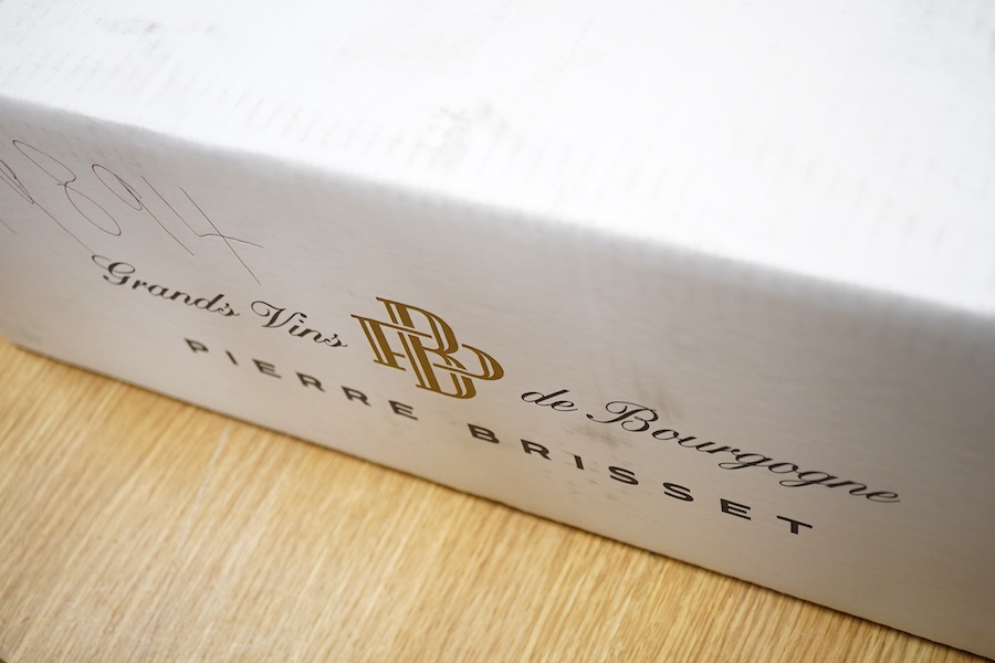 Bourgogne Côte d’Or, pinot noir, 2021, an opened case of twelve bottles